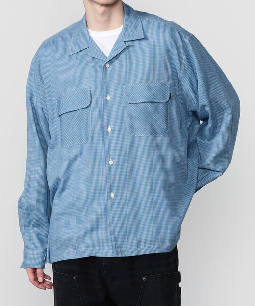 SEDAN ALL-PURPOSE シャツ | チェック オープンカラーシャツ MEN