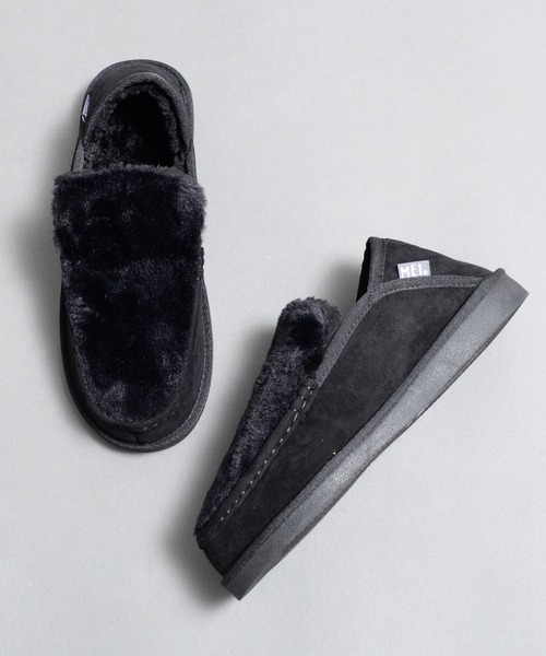 「MEI」 モカシンシューズ M ブラック レディース_画像5