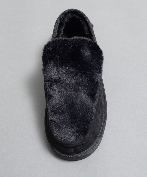 「MEI」 モカシンシューズ M ブラック レディース_画像9