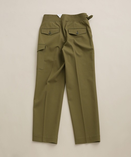 「NANO universe」 「Tangent」パンツ 48 グリーン メンズ_画像3