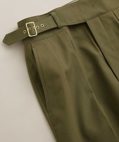 「NANO universe」 「Tangent」パンツ 48 グリーン メンズ_画像5