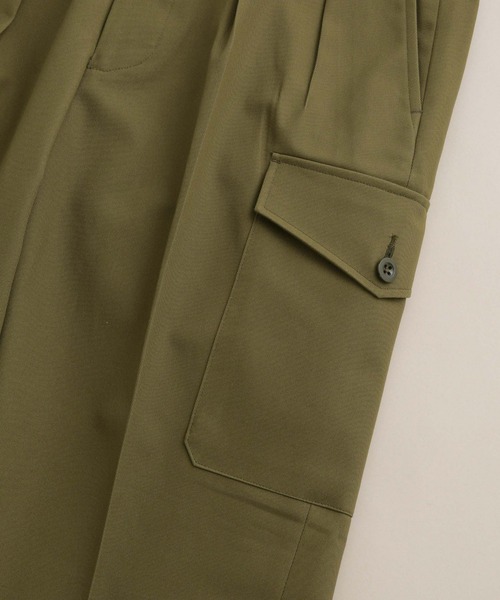 「NANO universe」 「Tangent」パンツ 48 グリーン メンズ_画像6