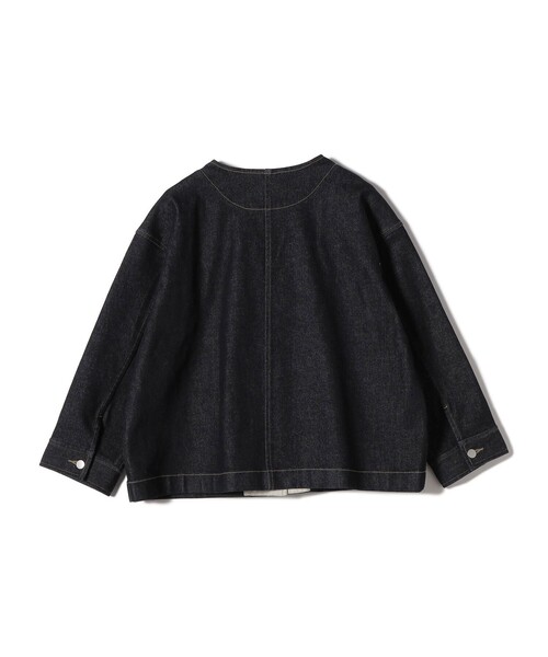 「SHIPS Colors」 デニムジャケット ONE SIZE ナチュラル レディース_画像5