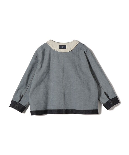 「SHIPS Colors」 デニムジャケット ONE SIZE ナチュラル レディース_画像7