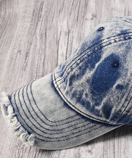 SORENA キャップ 帽子 深めのVintageデニムキャップ メンズ レディース