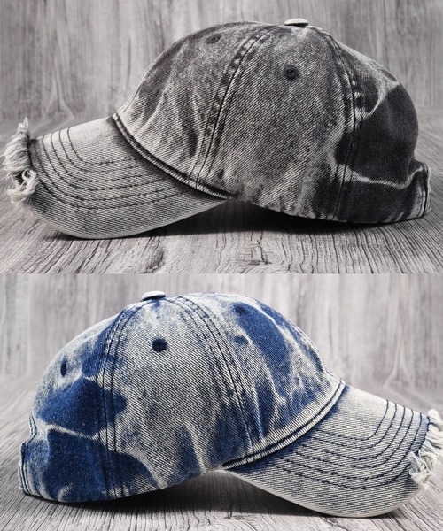 SORENA キャップ 帽子 深めのVintageデニムキャップ メンズ レディース