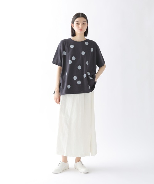 「Plantation」 半袖カットソー M size ライトグレー レディース_画像6