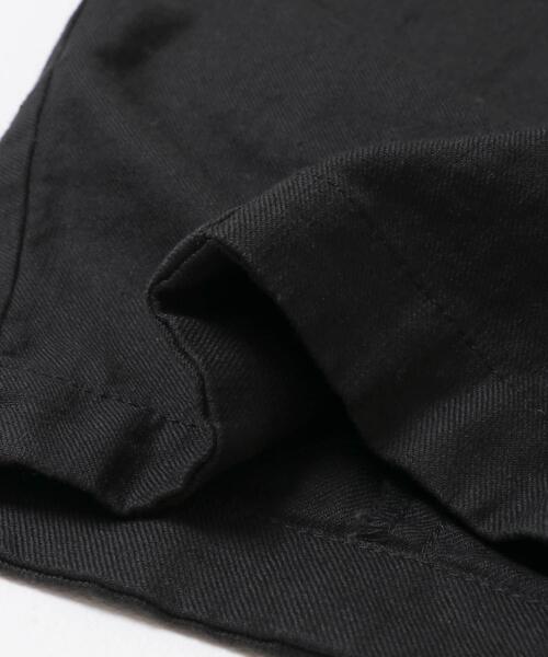 ワイドパンツ パンツ コットンリネンボリュームパンツ レディースの画像