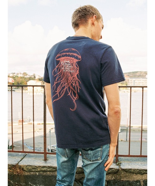 Nudie Jeans（ヌーディージーンズ） tシャツ Roy / プリントTシャツ