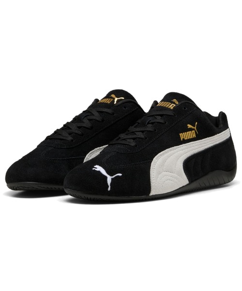 「PUMA」 ローカットスニーカー 24.5cm ブラック メンズの画像