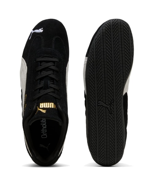 「PUMA」 ローカットスニーカー 24.5cm ブラック メンズの画像