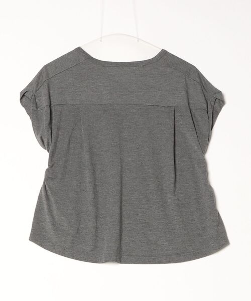「blanc basque」 半袖カットソー 38 グレー レディース_画像2