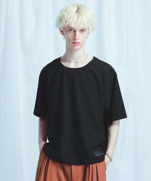 HARE（ハレ） tシャツ 「接触冷感/SETUP対応」ユルネックフハクプル
