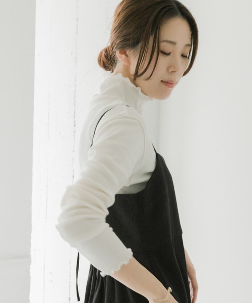 「URBAN RESEARCH Sonny Label」 長袖カットソー FREE ベージュ レディース_画像8