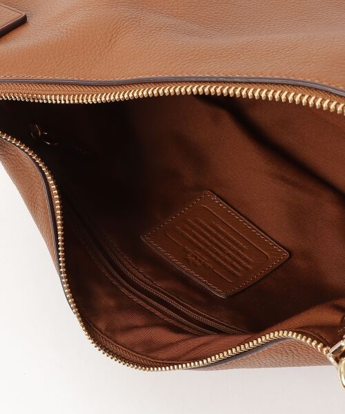 「COACH」 ワンポイント2WAYバッグ - ブラウン レディース_3