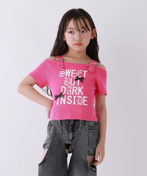 repipi armario（レピピアルマリオ） tシャツ 「10C REPIPI」ベルト