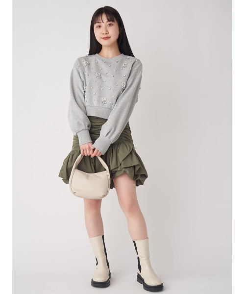 「LILY BROWN」 スカート 1 ブラック レディース_画像9