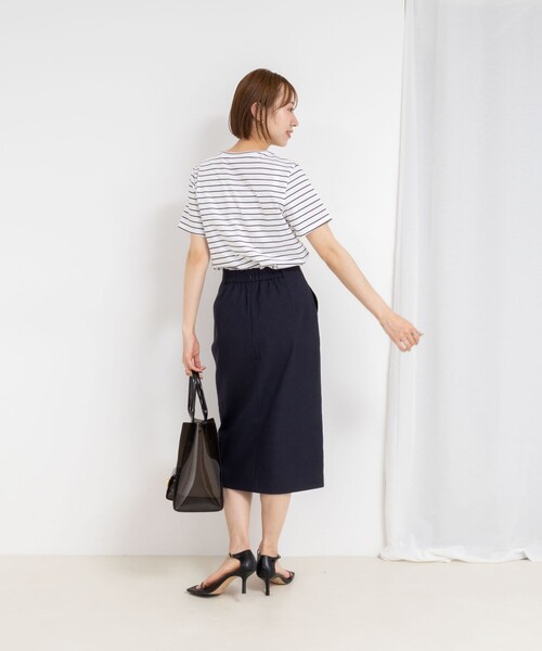 「NOLLEY'S」 半袖Tシャツ 38 ホワイト レディース_画像6