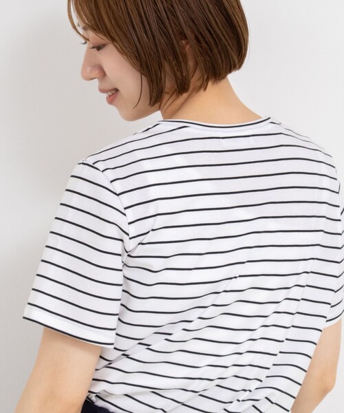 「NOLLEY'S」 半袖Tシャツ 38 ホワイト レディース_画像7