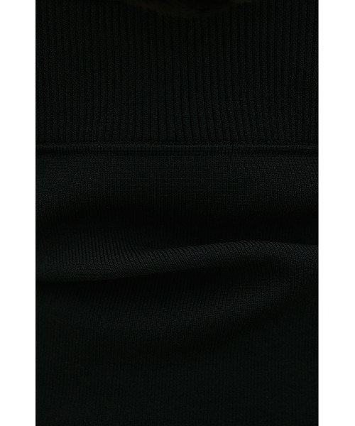 タンクトップ ノースリーブ レイヤードニットキャミタンク レディースの画像