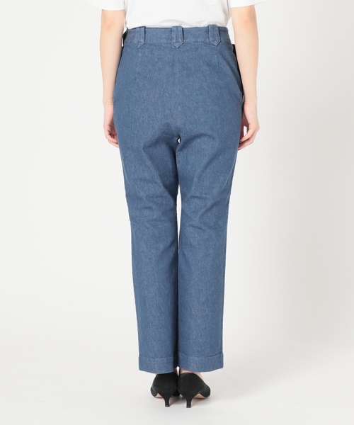 「IENA LA BOUCLE」 デニムパンツ 40 ブルー レディース_画像6