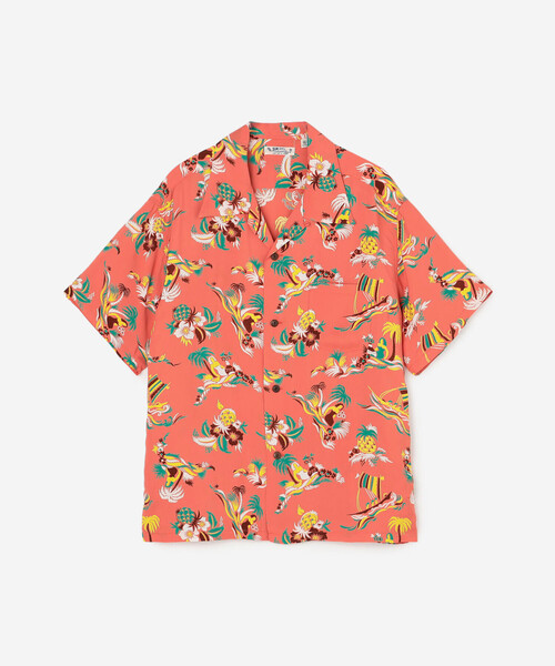 SUN SURF シャツ | 半袖ハワイアンシャツ ”ISLAND TRIP” MEN メンズ