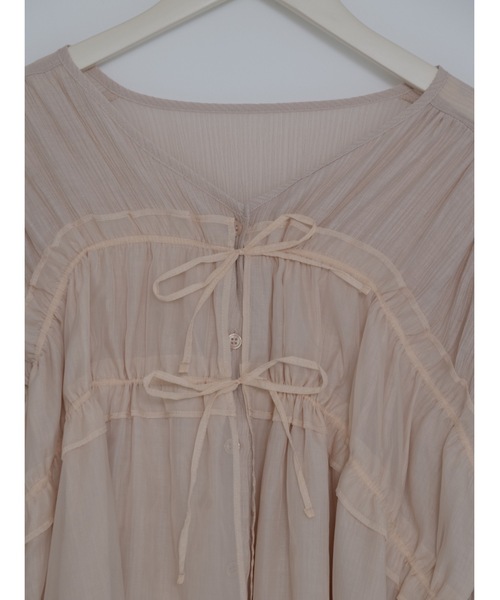 「JUMELLE」 長袖ブラウス MEDIUM アイボリー レディース_画像3