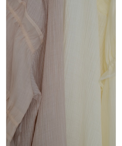 「JUMELLE」 長袖ブラウス MEDIUM アイボリー レディース_画像4