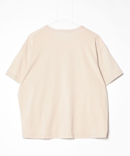 「blanc basque」 半袖Tシャツ 38 ベージュ レディース_画像2
