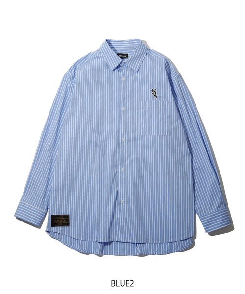 「Subciety」 長袖シャツ SMALL ブラック メンズ_画像9