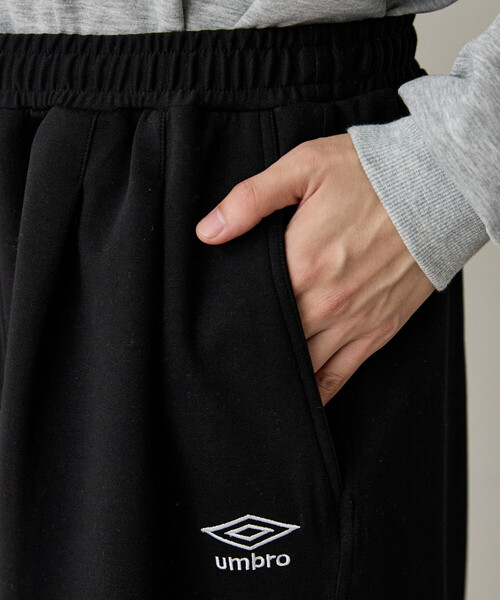 ワイドパンツ スウェットパンツ ジャージ UMBRO × PUBLUX/アンブロ 「セットアップ対応」別注 ダンボール タック スウェットパンツ　限定展開 | umbro | 19