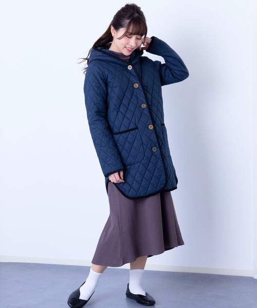 スウィートマミー ママコート ダッカー キルティングコート 3way SweetMommy(授乳服&マタニティ) マタニティ 復刻！ ダッカー付