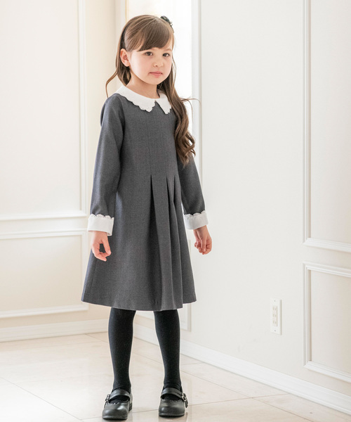 ワンピース スカラップレース白襟ワンピース フラットカラー Zozotown Paypayモール店 通販 Paypayモール