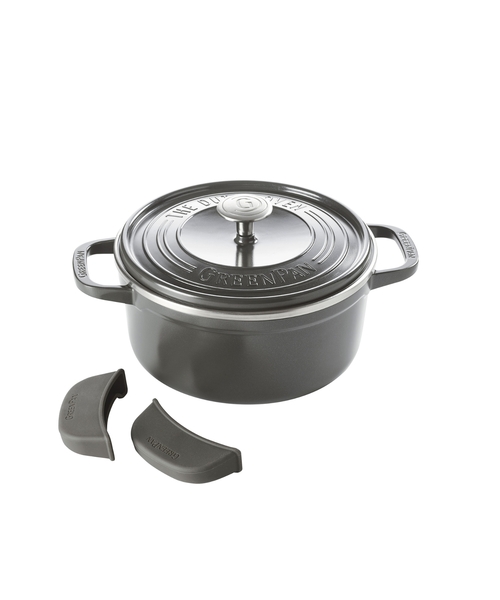 212 KITCHEN STORE 鍋 フェザーウェイト ココットラウンド 22cm GY
