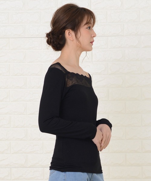 ブラウス シャツ 2way drost lace blouse レディース 2WAYギャザードロストブラウス | [公式]ジーナシス （JEANASIS）通販