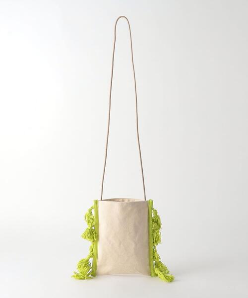 ショルダーバッグ バッグ 別注 Lilas Campbell リラキャンベル タッセルポシェット