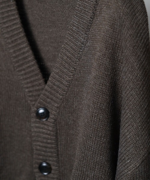 カーディガン 5ゲージ オーバーサイズカーディガン レディース メンズ