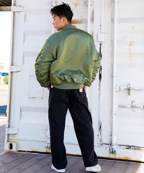Alpha Industries ジャケット MA-1 メンズ 「ムラサキスポーツ