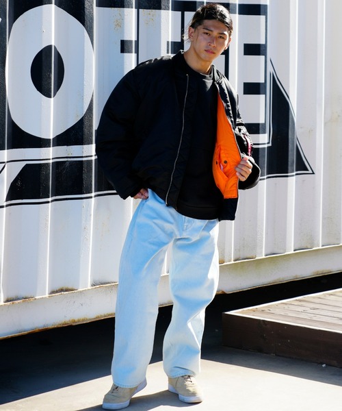 ジャケット・アウター ALPHA MA-1 M Alpha Industries ジャケット MA-1 メンズ 「ムラサキスポーツ
