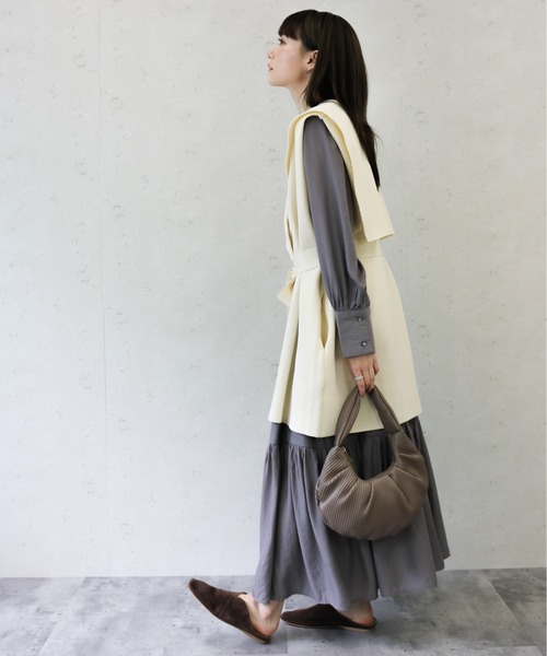 Per sist ence（パーシエンス） ベスト ジレ ポリ12Gセーラーカラー