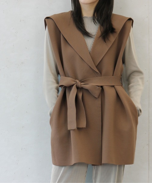 Per sist ence（パーシエンス） ベスト ジレ ポリ12Gセーラーカラー