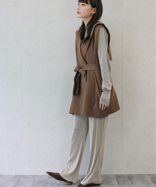 Per sist ence（パーシエンス） ベスト ジレ ポリ12Gセーラーカラー