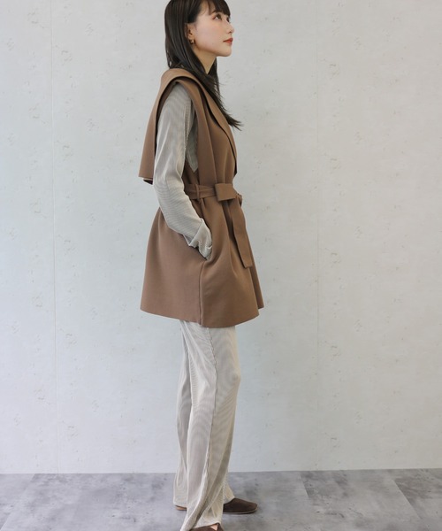 Per sist ence（パーシエンス） ベスト ジレ ポリ12Gセーラーカラー