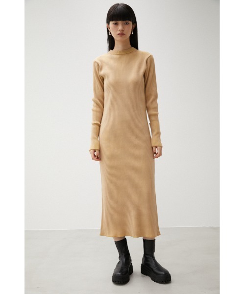 AZUL BY MOUSSY（アズールバイマウジー） ワンピース BICOLOR KNIT