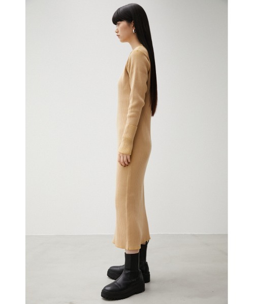 AZUL BY MOUSSY（アズールバイマウジー） ワンピース BICOLOR KNIT