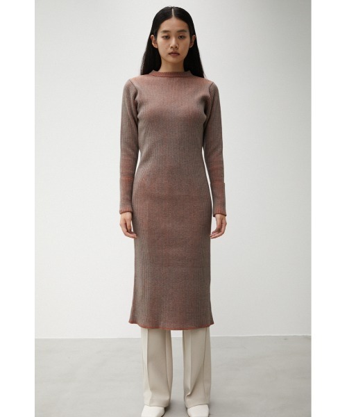 AZUL BY MOUSSY（アズールバイマウジー） ワンピース BICOLOR KNIT