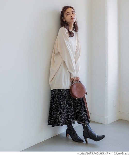 coca（コカ） ロング スカート ドットスカート : ZOZOTOWN Yahoo!店