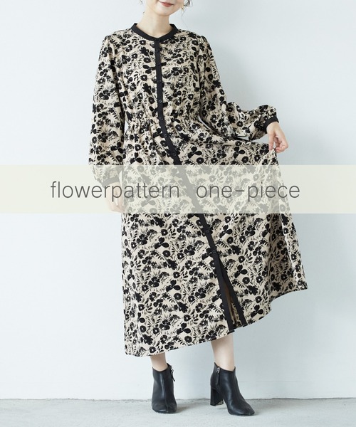 PAPAVER（パパヴェル） ワンピース 「papaver」花柄OP : ZOZOTOWN