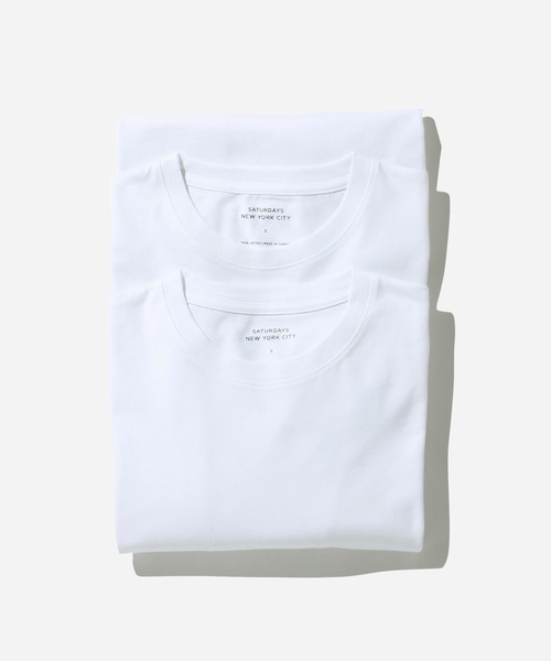 Saturdays NYC（サタデーズ ニューヨークシティ） tシャツ Snyc 2 Pack