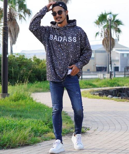 adamsJUGGLER（アダムスジャグラー） パーカー バッドアスプル